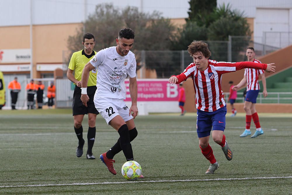 Partido de la Peña y el Atlético de Madrid B