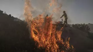 El fuego calcinó en 10 años un tercio de los parques naturales de Galicia
