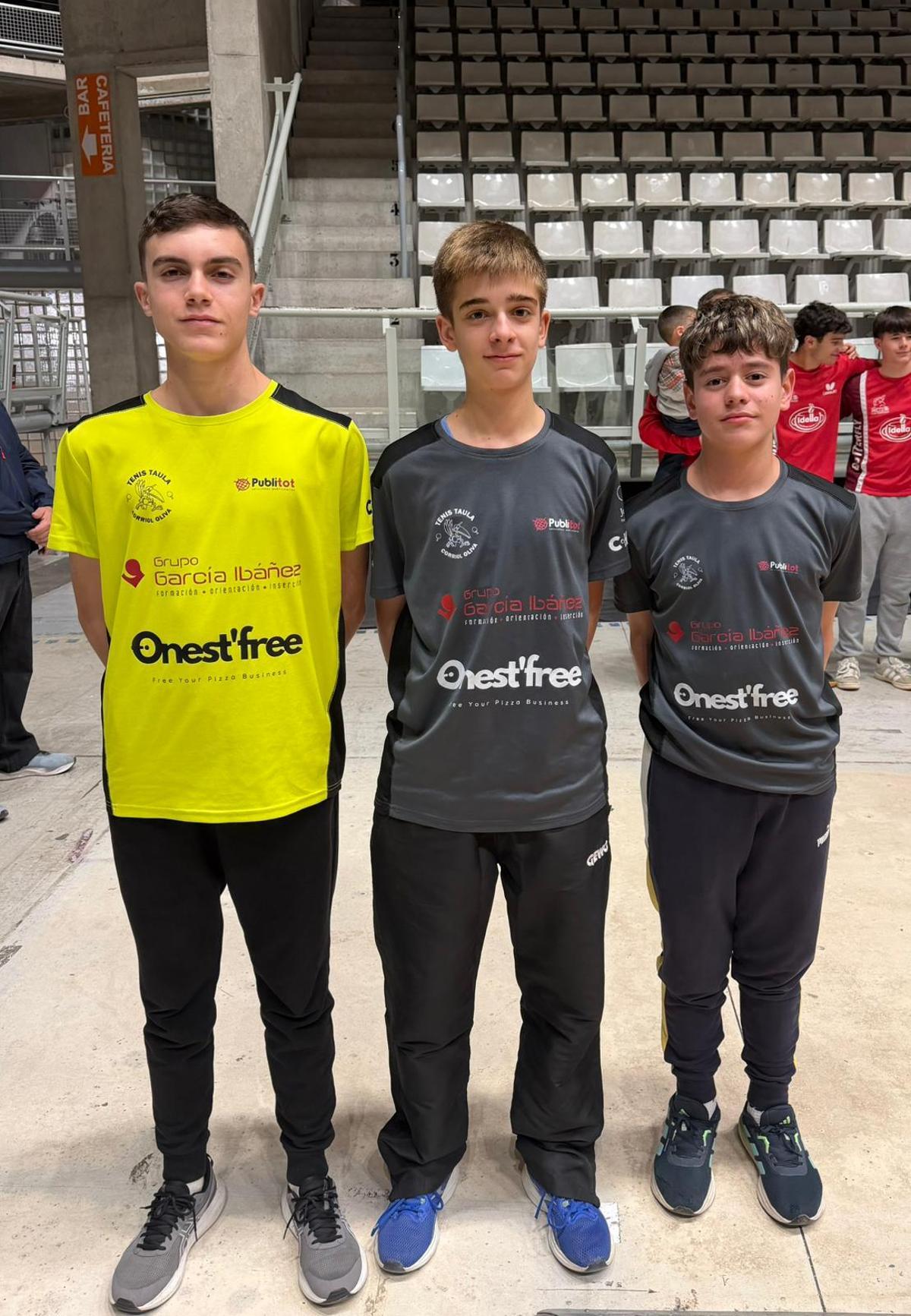 Los más jóvenes del club olivense en el Autonómico