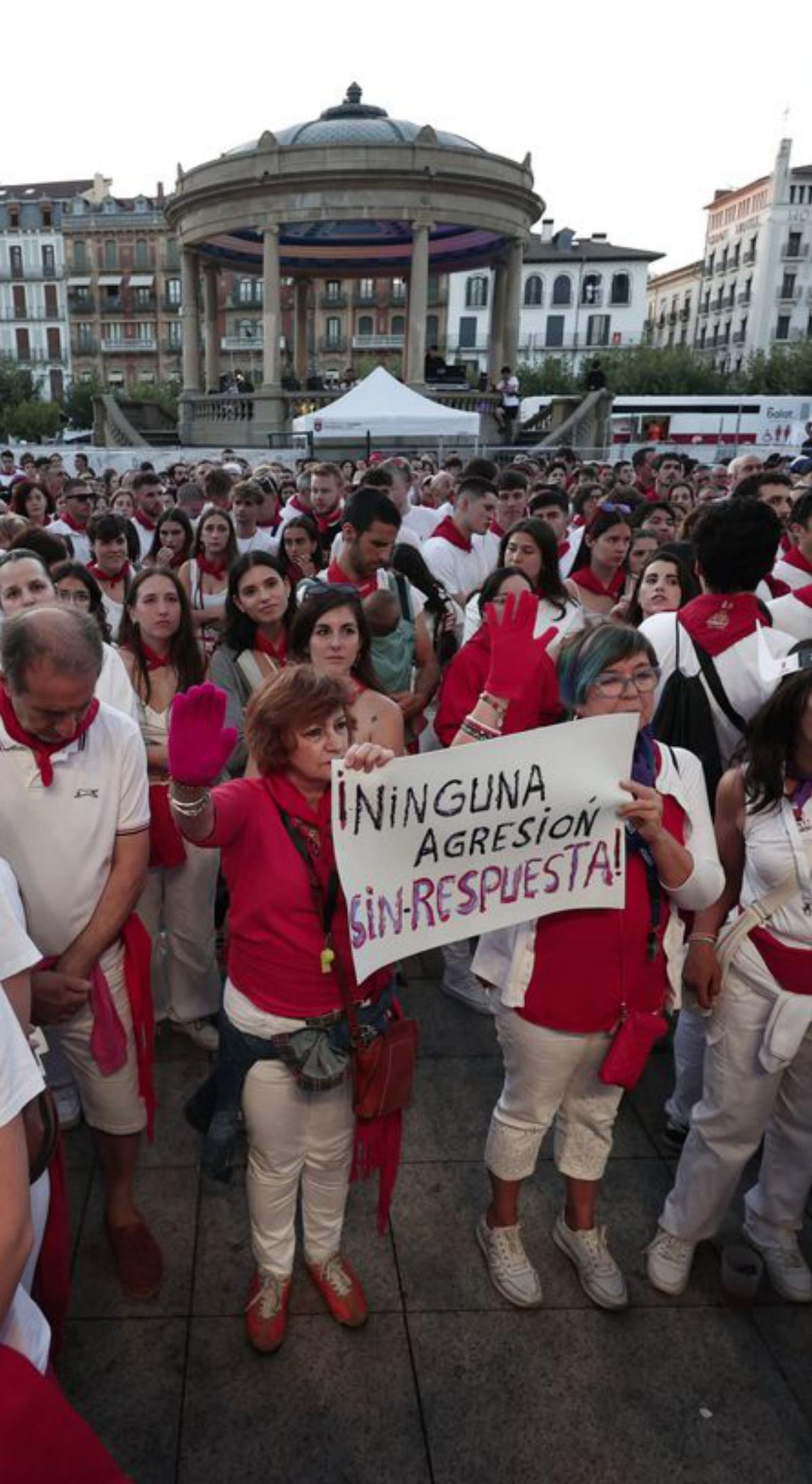 Agressió sexual a Pamplona el primer dia de Sanfermines