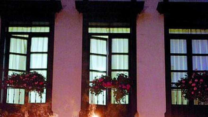 Celebración de la Janucá en la plaza del Fontán.