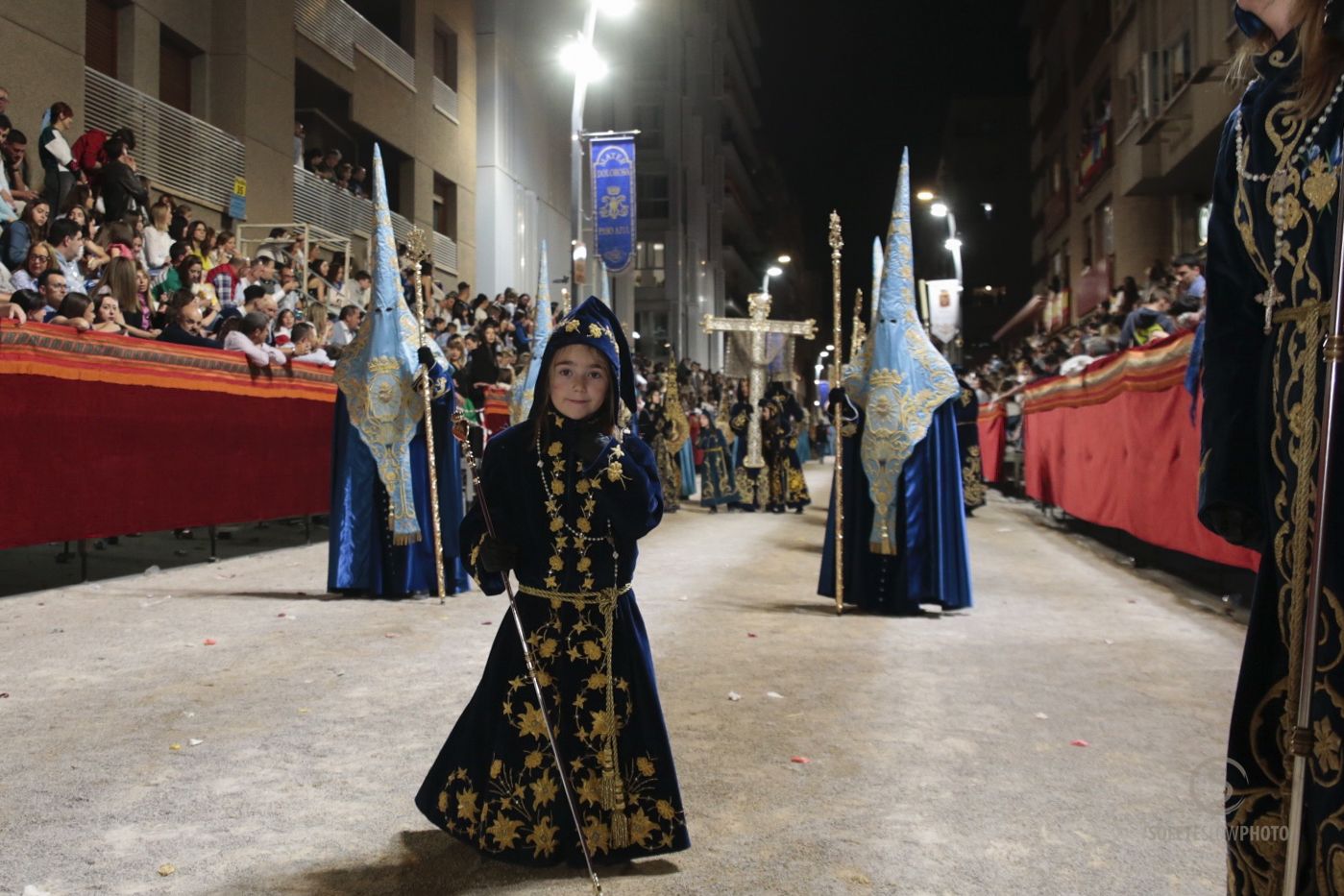 Procesión Viernes de Dolores en Lorca