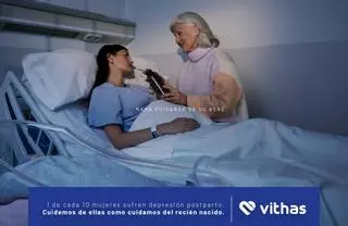 Vithas lanza una campaña para dar visibilidad a la depresión posparto