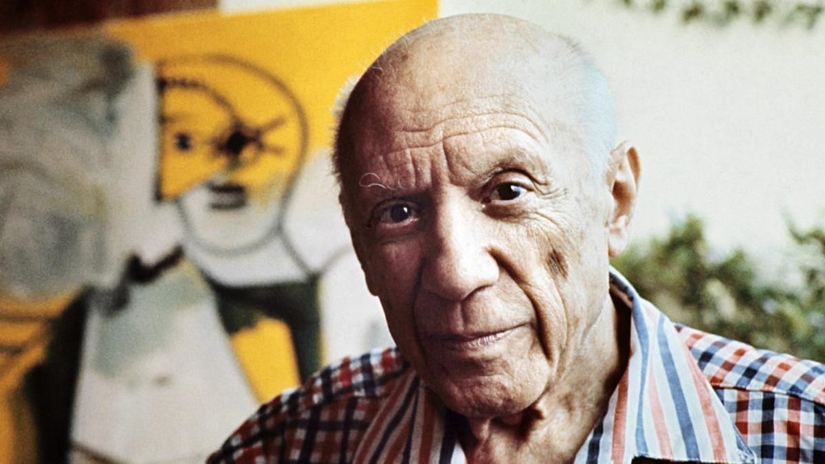 El pintor malagueño Pablo Picasso