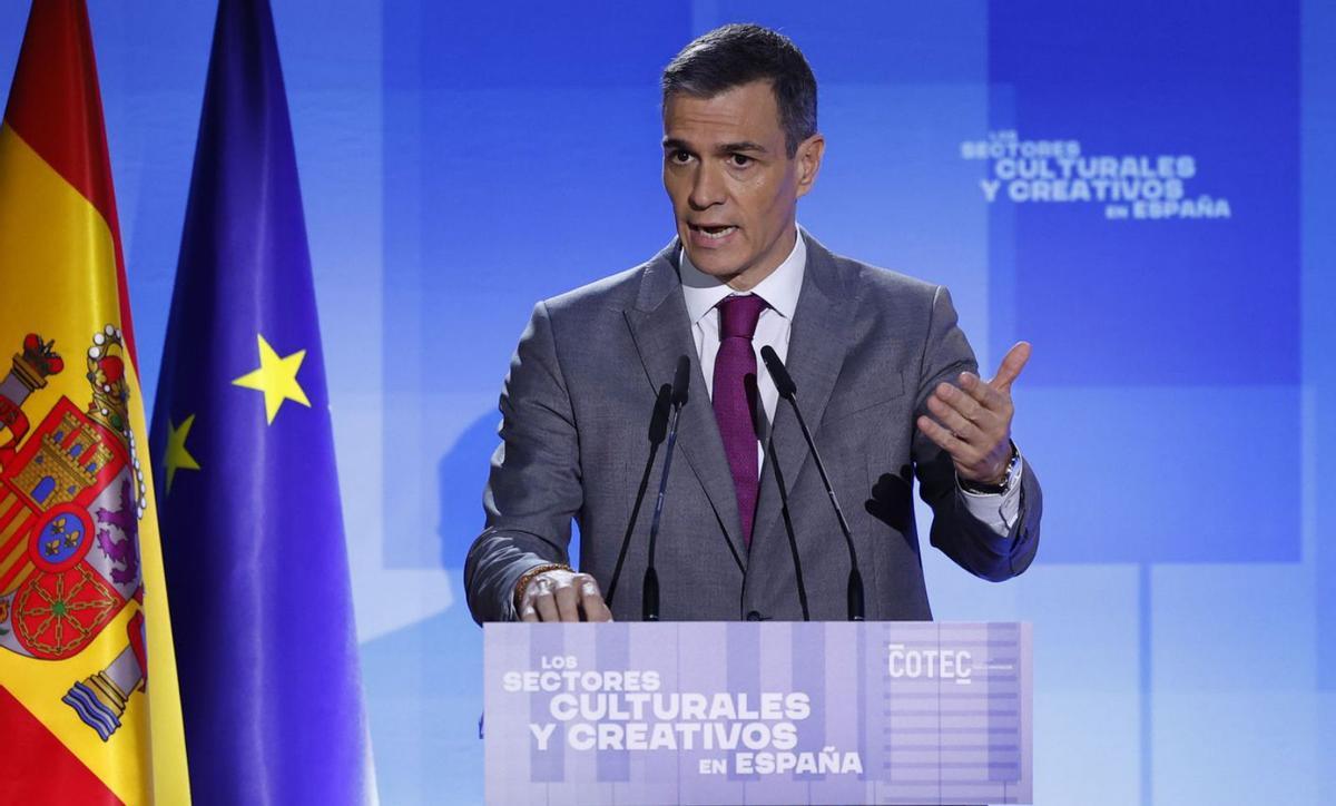 Sánchez reclama a Eurovisió que no permeti a Israel participar en el festival Sánchez reclama a Eurovisió que no permeti a Israel participar en el festival