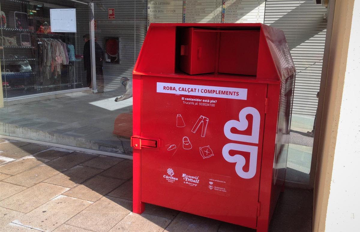 Reciclats 78.240 quilos de roba utilitzada a Mollet del Vallès durant el 2020