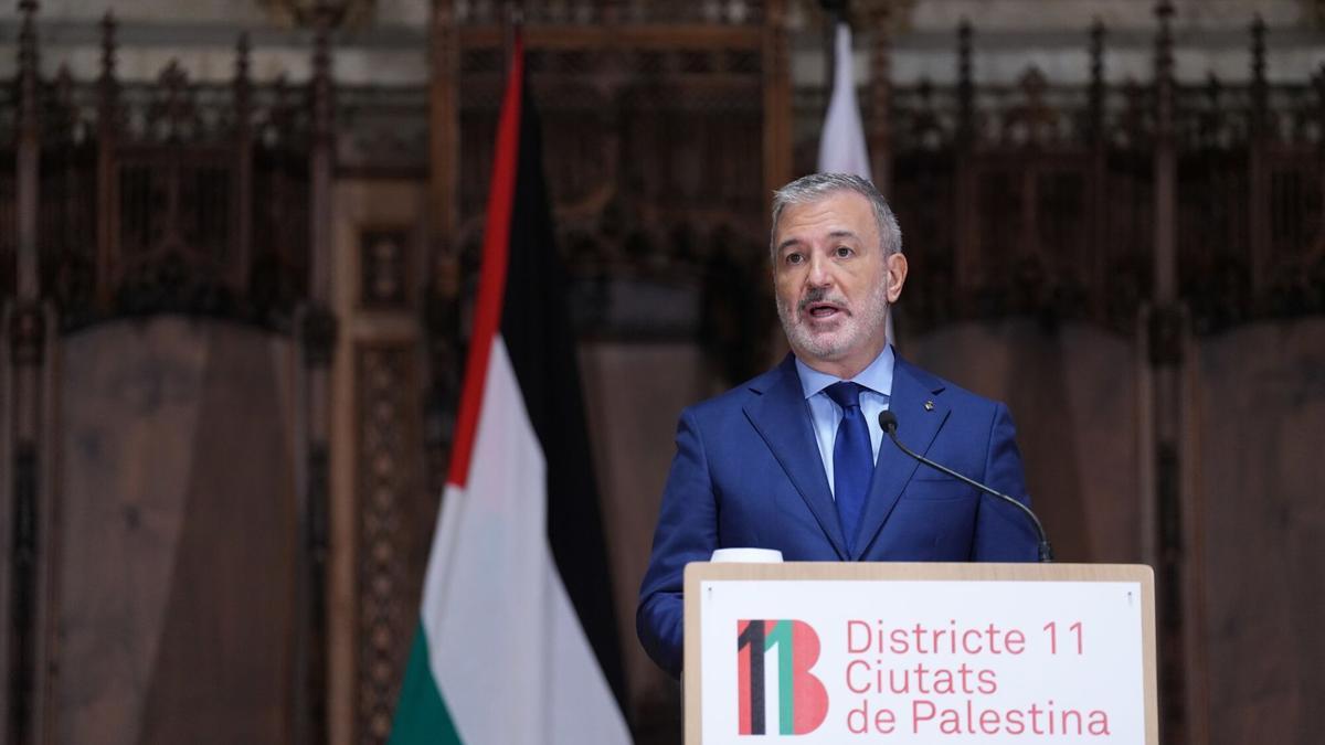 El alcalde de Barcelona, Jaume Collboni, en una imagen de archivo.