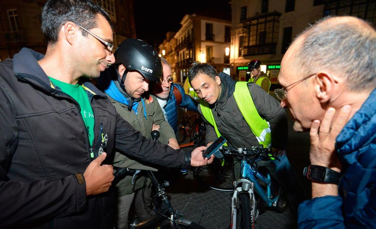 "No me quiero imaginar qué me hubiera pasado si no tuviese aún el casco puesto"