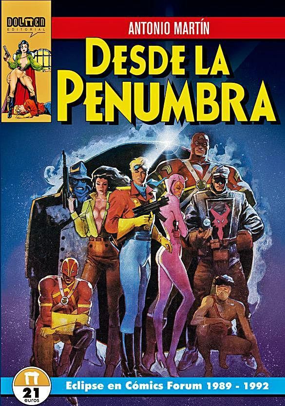 'Desde la penumbra' es el pirmer título de una serie de libros sobre el sello Còmics Forum de Planeta.