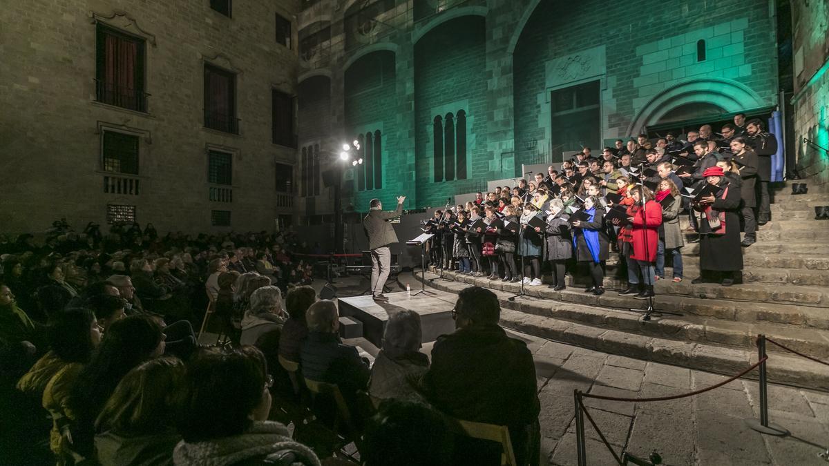 Concierto de Navidad del año pasado del Orfeó Català.