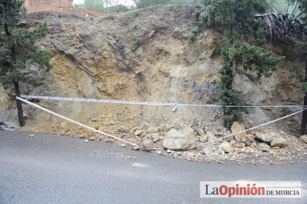 Las consecuencias del temporal en Murcia