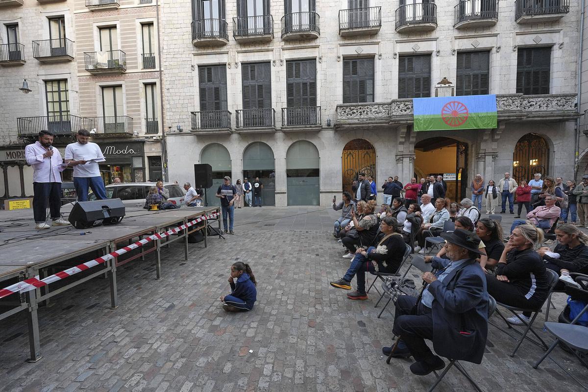Les imatges de l'acte del Dia Internacional del Poble Gitano