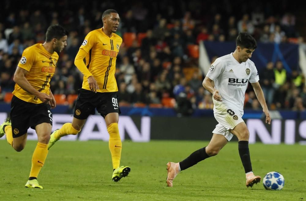 Valencia CF - Young Boys, en imágenes