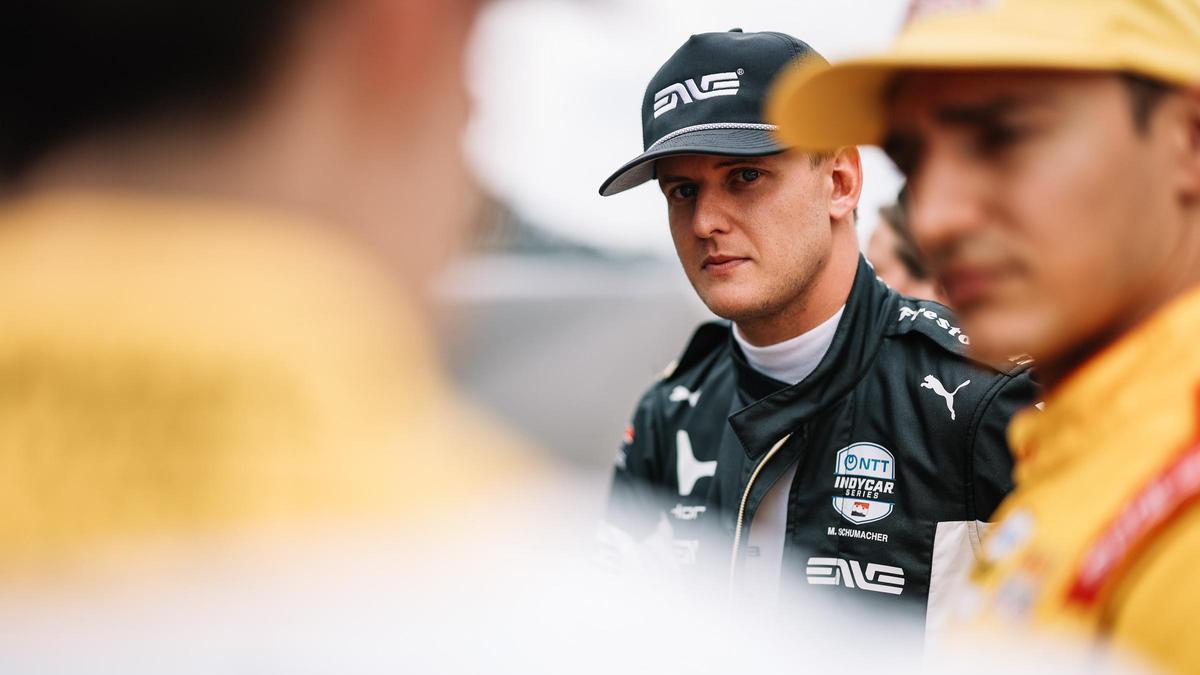 Mick Schumacher en la 110 edición de la Indy500