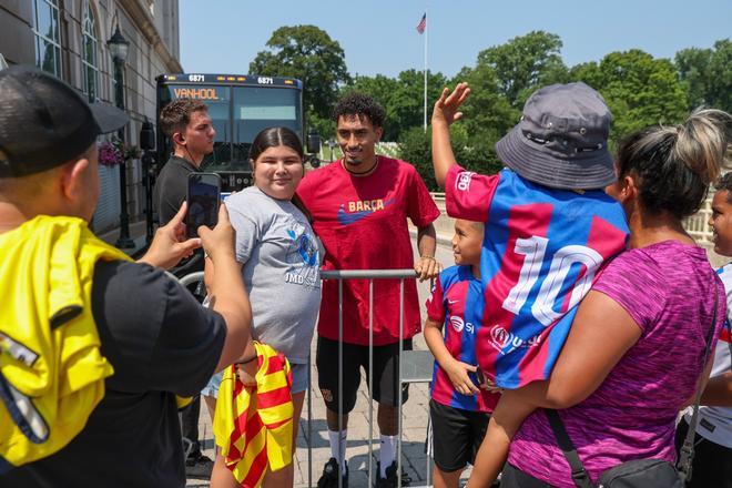 FC Barcelona. Pretemporada 2024/2025. Gira EEUU. Primer día de trabajo en Annapolis