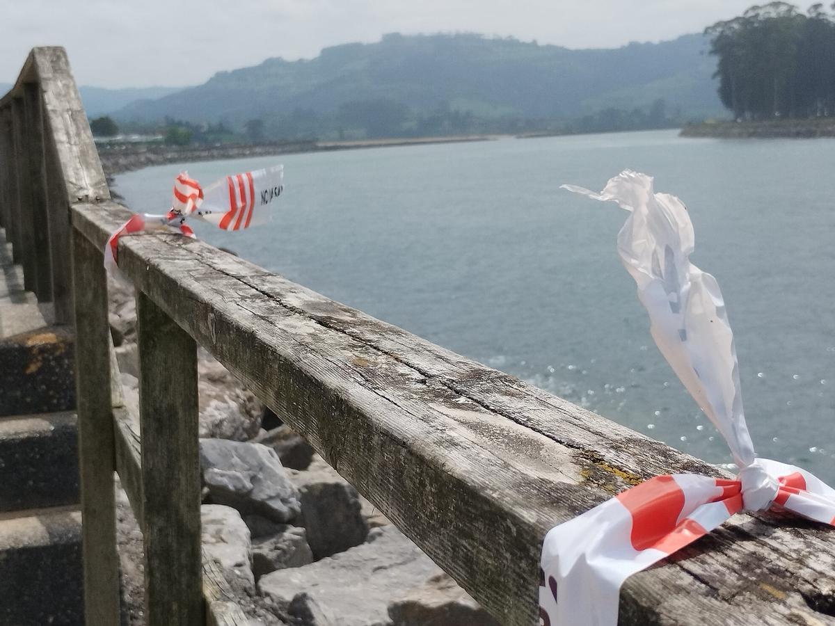 El deterioro del parque playa de Rodiles, en Villaviciosa, en imágenes
