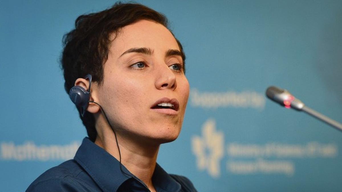 La matemática de origen iraní Maryam Mirzakhani.