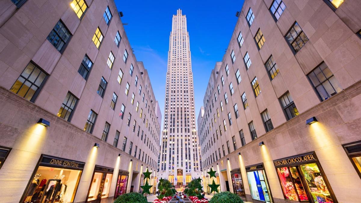 Rockefeller Center NBC Globos de Oro