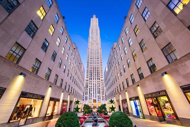 Rockefeller Center NBC Globos de Oro