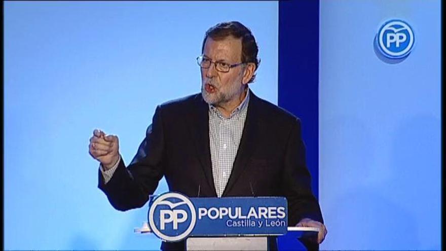 Rajoy: "Hay que poner fin al sainete, al enredo y a la comedia"