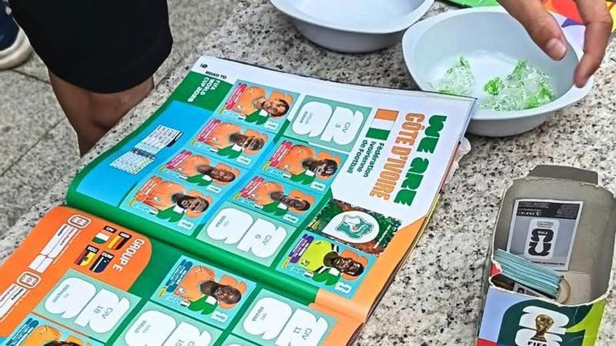 Intercambio de cromos en Bermillo