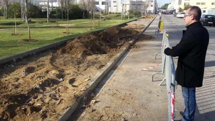 Palamós arranja un tram del carrer de Joan Rovira