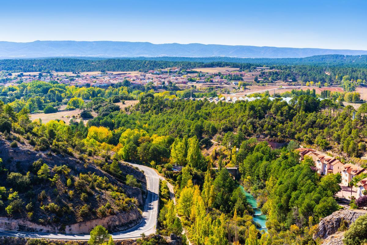 Villalba de la Sierra en la Serranía Celtibérica