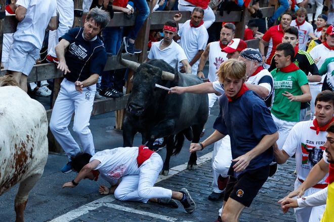 Tercer encierro de los Sanfermines 2022