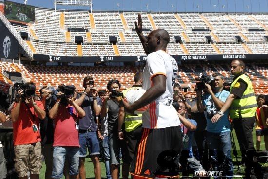 Así ha sido la presentación de Garay y Mangala