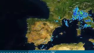 El 'radar de la lluvia' en la Región de Murcia: cómo saber dónde cae agua a tiempo real y la trayectoria de las precipitaciones