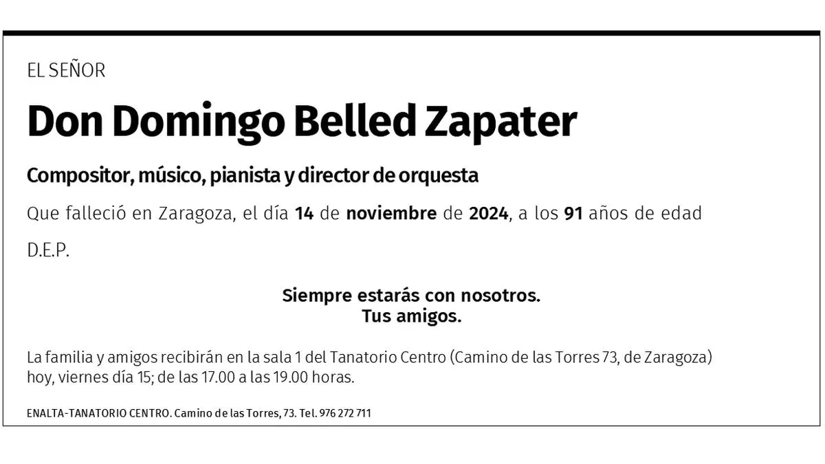 Domingo Belled Zapater