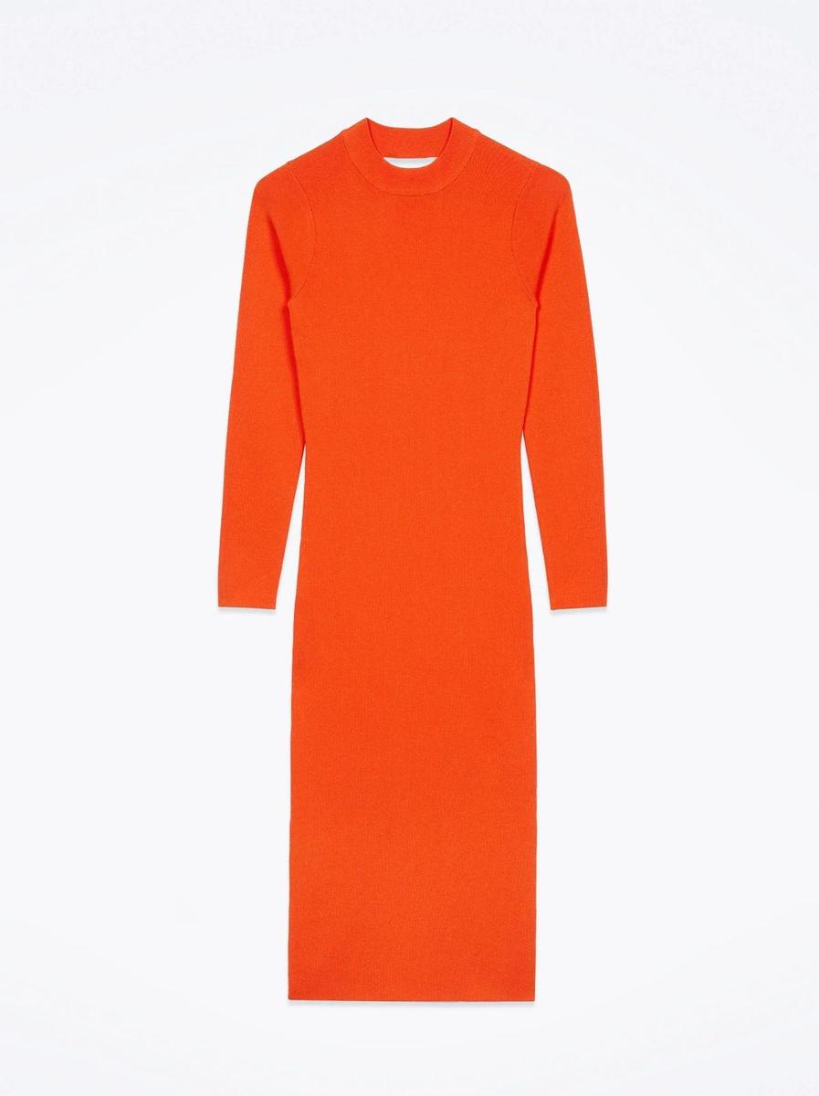 Vestido rib naranja de Parfois
