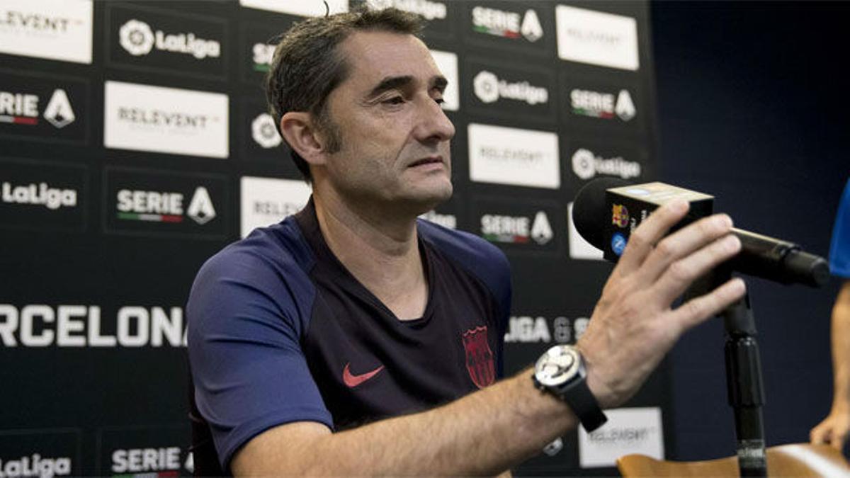 Valverde: "Dudo que recuperemos a Messi para el viernes"