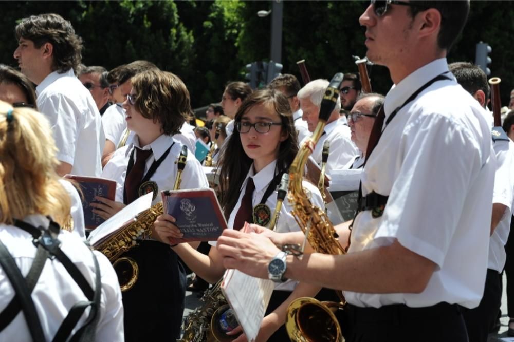 Encuentro de bandas de música en Martínez Tornel