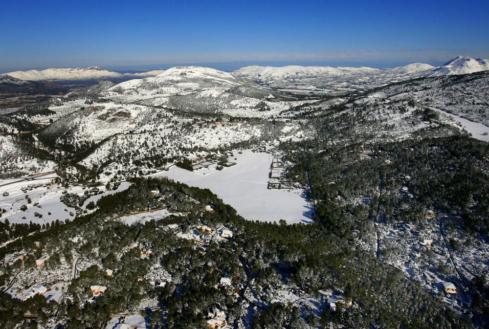 Nueve años desde la gran nevada de 2009