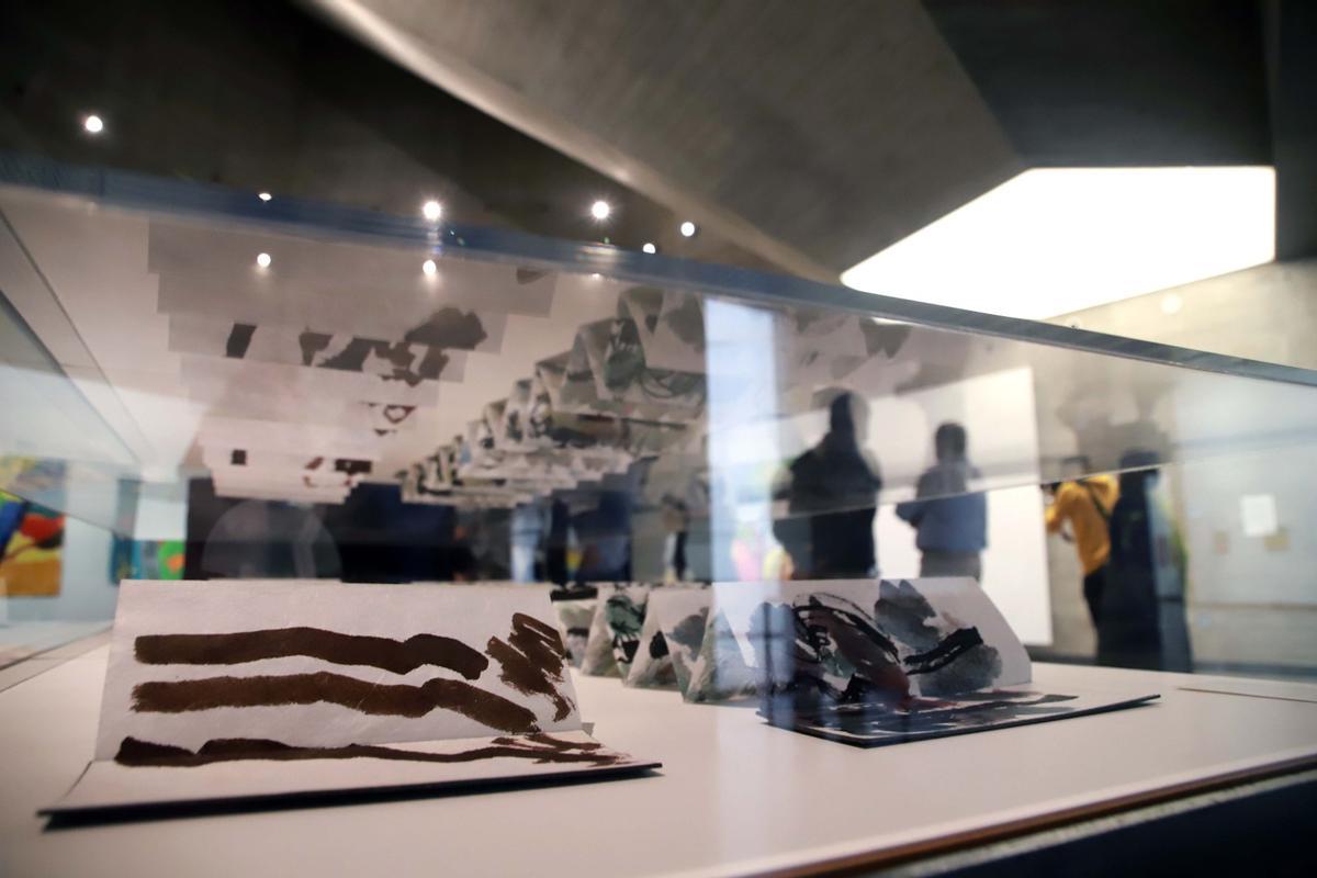 Piezas que se muestran en la exposición.