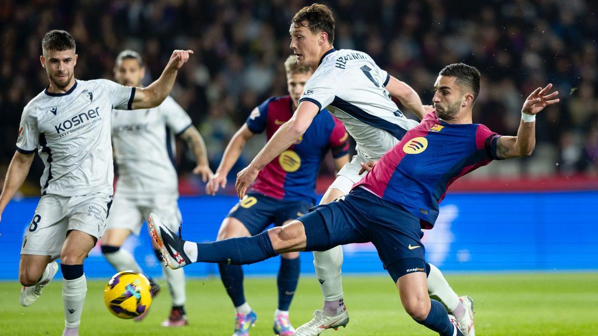 Las notas del FC Barcelona frente a Osasuna al descanso
