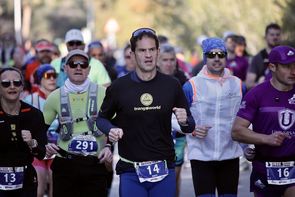 Las imágenes de la San Jorge Dragon Trail en La Alcayna