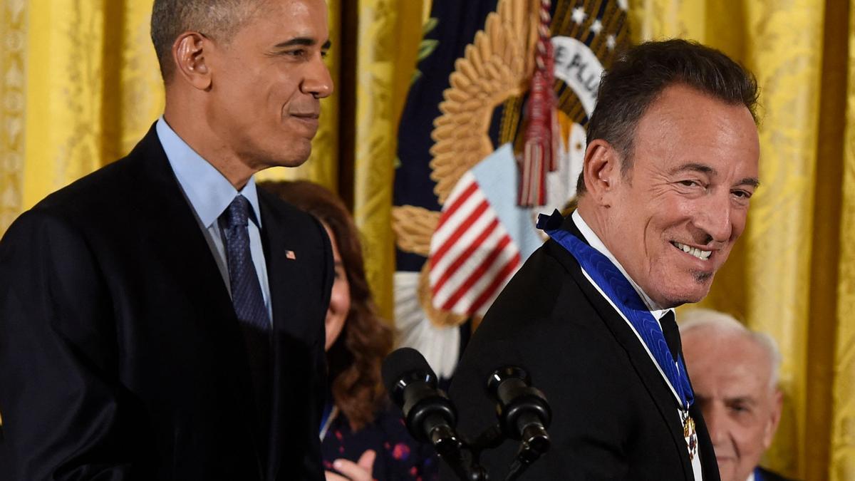 Springsteen y Obama