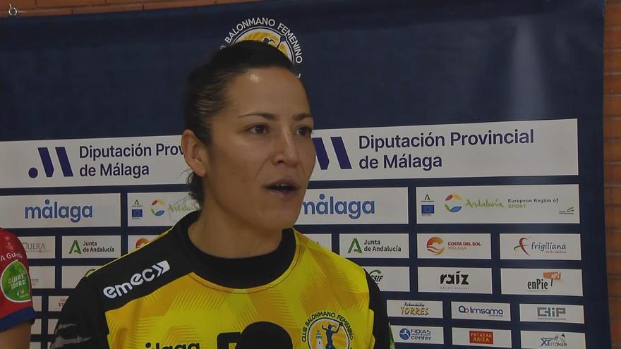 Virginia Fernández: &quot;Fue bastante dura la derrota contra el Guardés, queríamos empezar el año con un buen resultado&quot;
