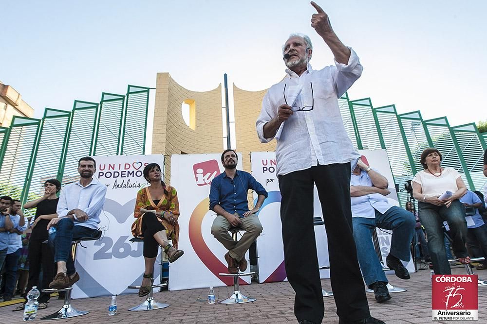 Mitin central de Unidos Podemos en Córdoba.