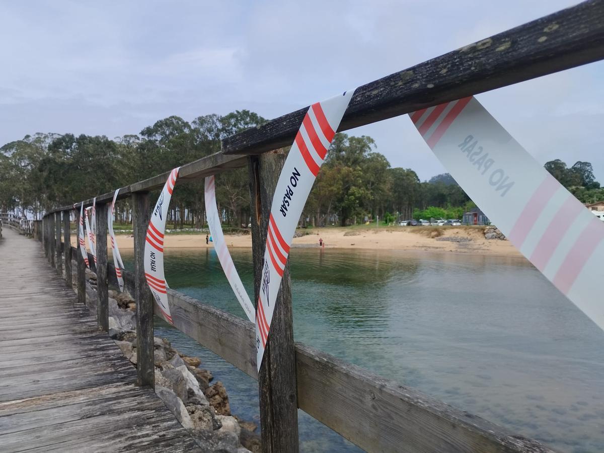 El deterioro del parque playa de Rodiles, en Villaviciosa, en imágenes