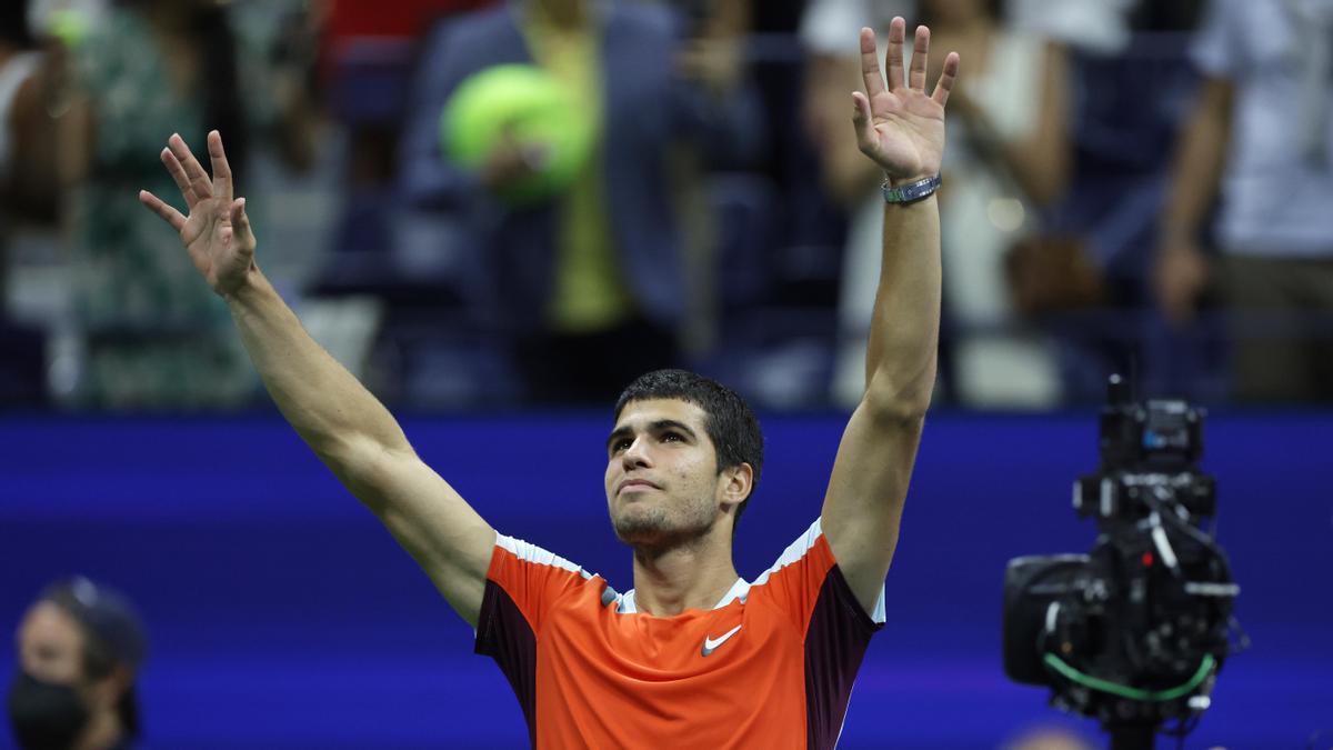 US Open, semifinal: Carlos Alcaraz - Frances Tiafoe