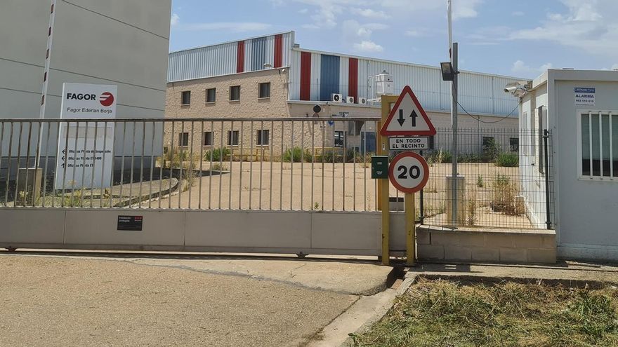 La planta de Fagor Ederlan en Borja, que cerró sus puertas en 2019 y ahora podría reabrir gracias a un pedido de Leapmotor.