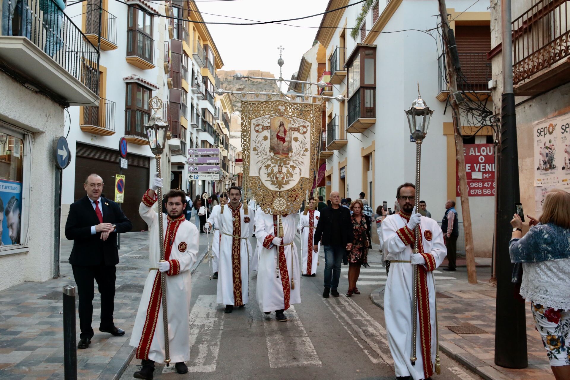 Las mejores fotos de la Peregrinación y los cortejos religiosos de la Santa Misa en Lorca