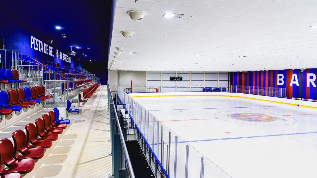 Nueva pista de hielo del FC Barcelona