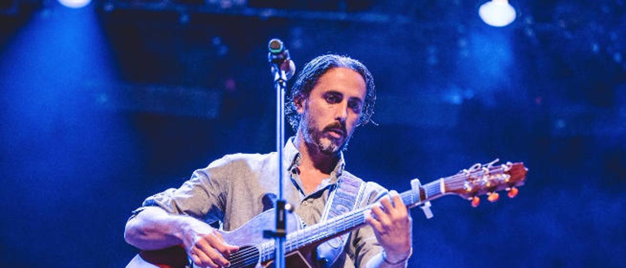 Jesús Garriga en uno de sus conciertos.