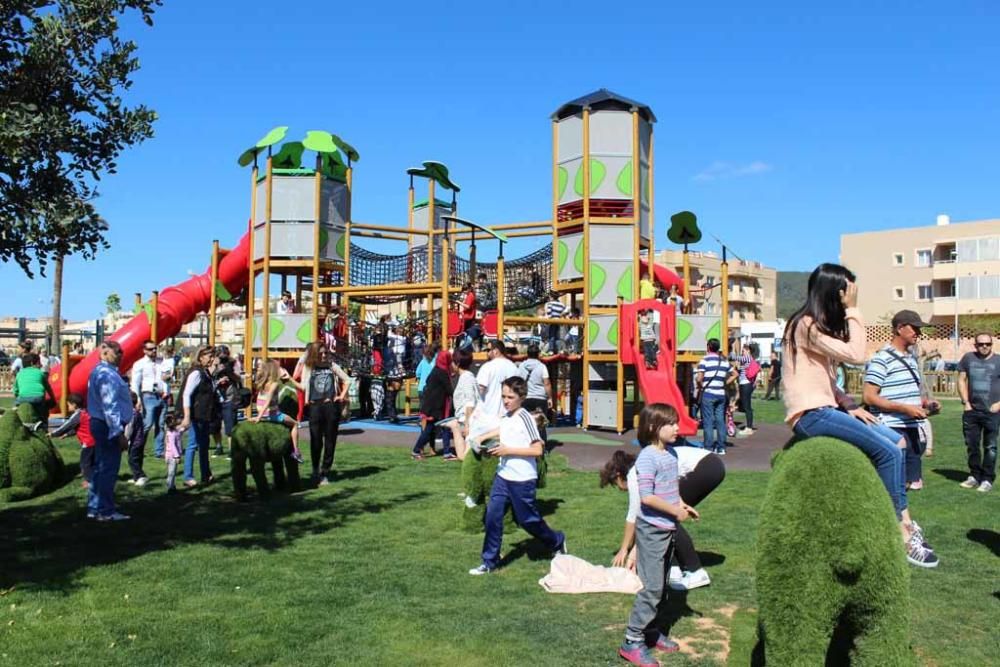 Inauguración del parque Cas Capità. Santa Eulària