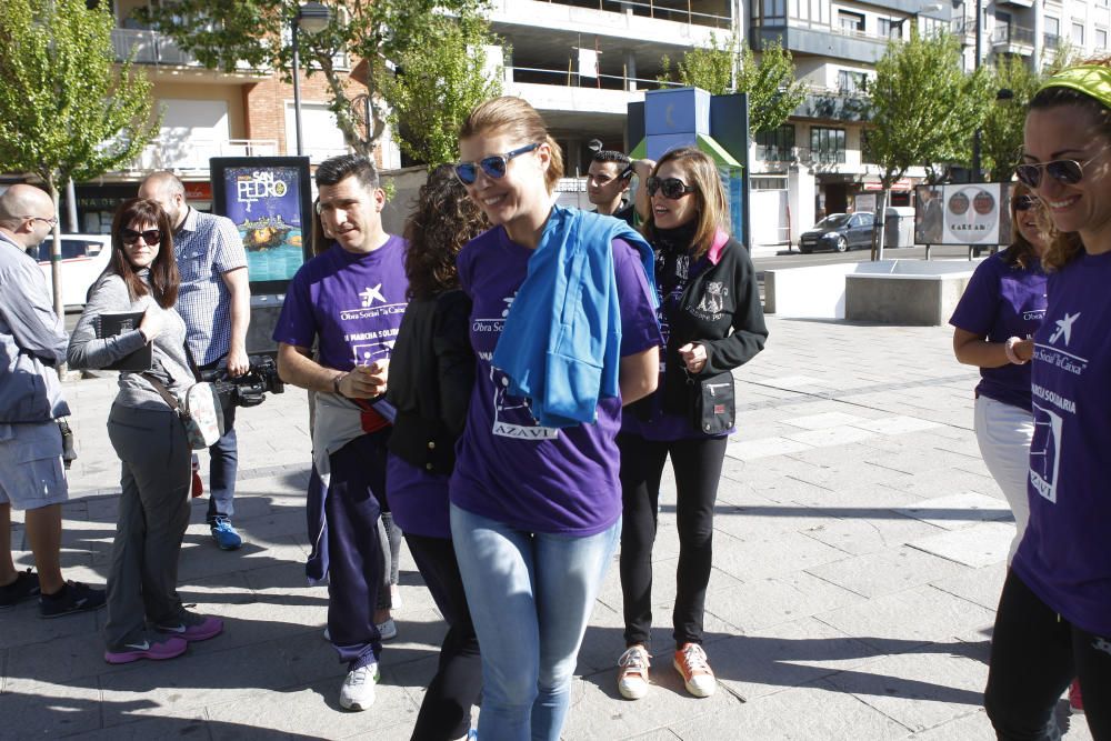 Marcha solidaria de Azavi