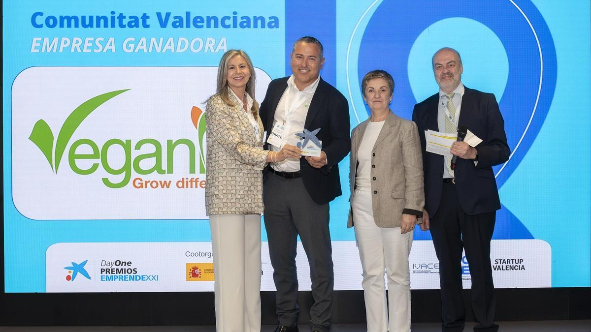 Veganic recibe el premio